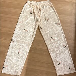 Cozy Cream Pajama Pants